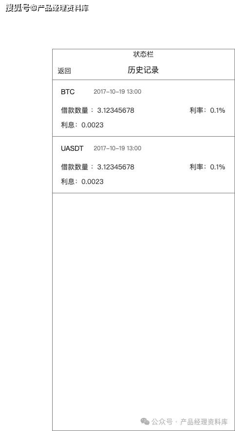 数字虚拟币交易所APP产品Axure RP原型.rp