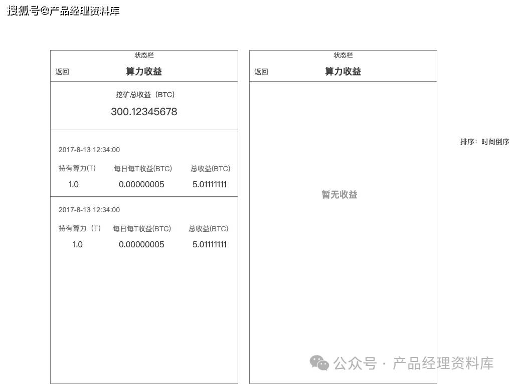 数字虚拟币交易所APP产品Axure RP原型.rp