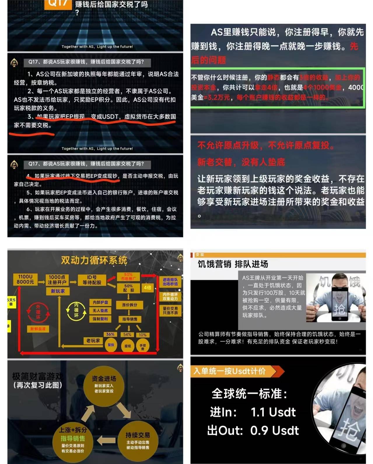 ACE拆分盘暴雷更名AS，相同的套路做着最后的收割